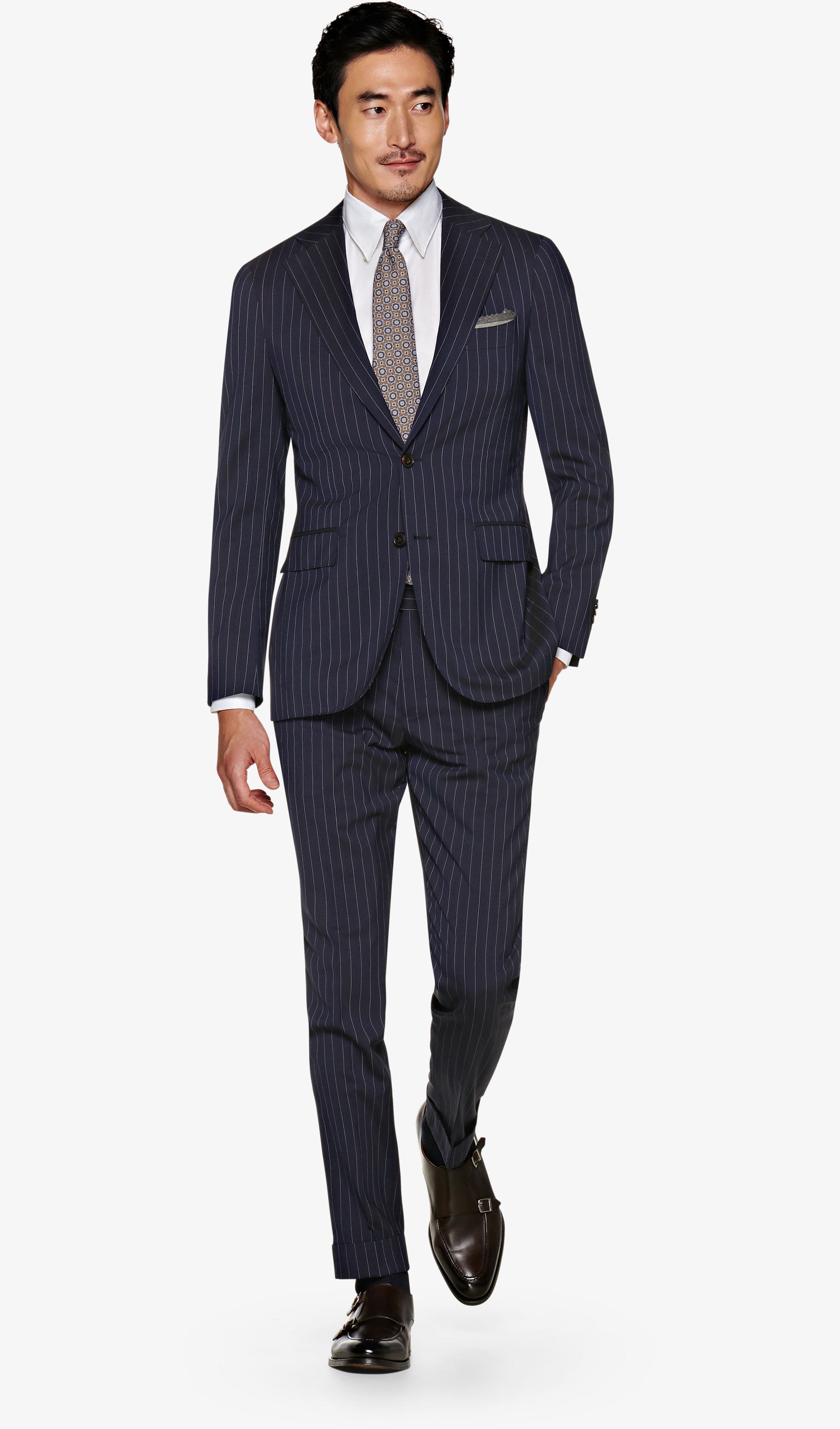 Suit Navy Stripe Jort P5599i Suitsupply Online Store