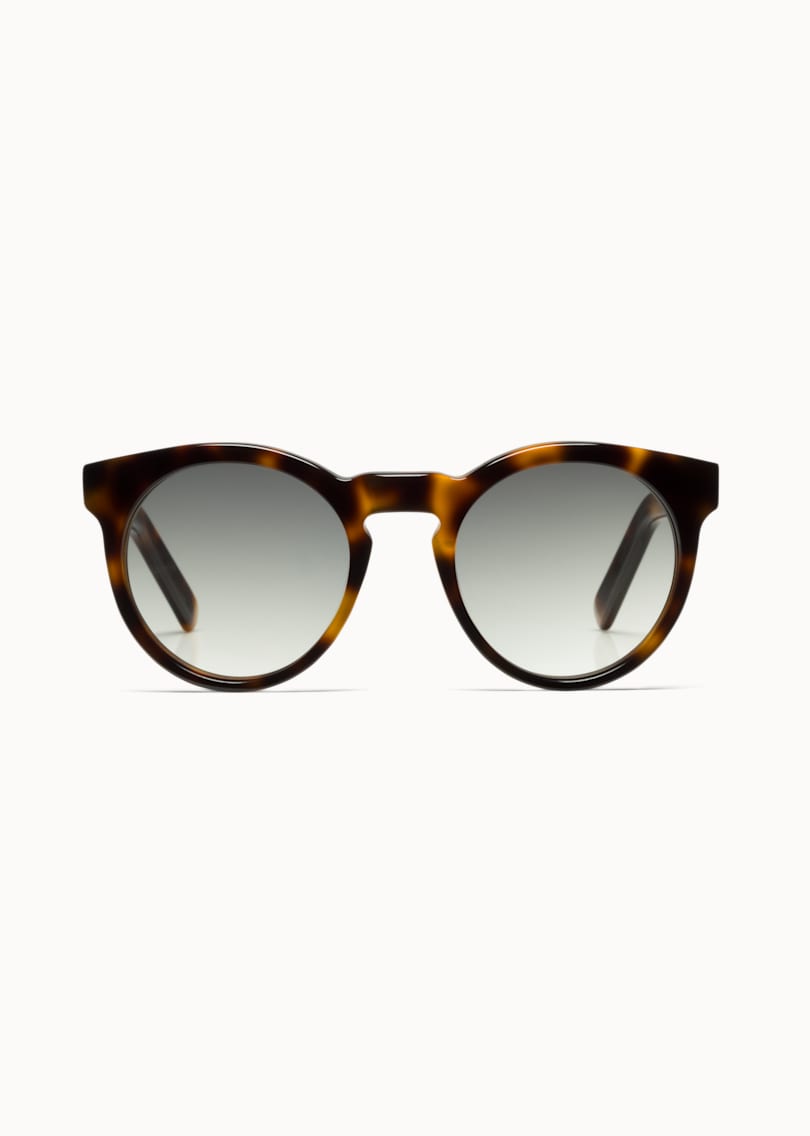 Brown Round Sunglasses