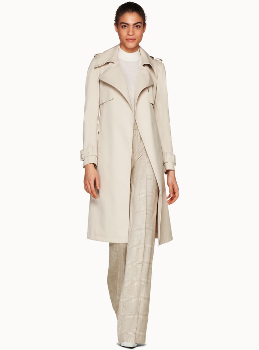 Dwight Sand Trench Coat
