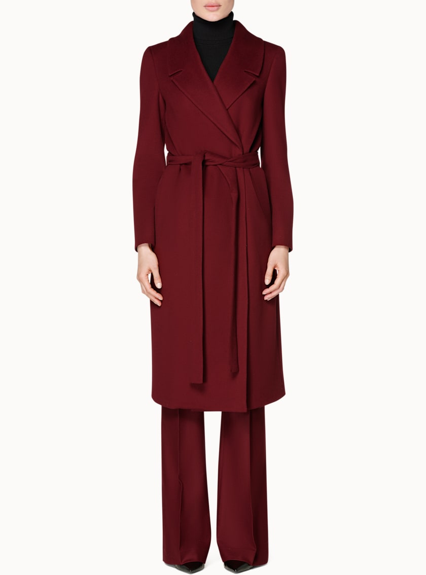 Blake Burgundy Coat
