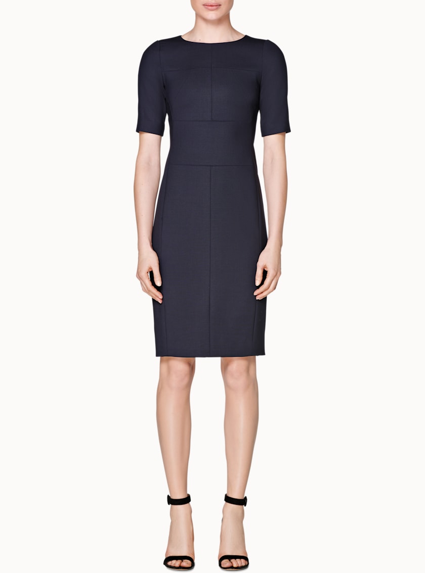 Abril Navy Bodycon Dress