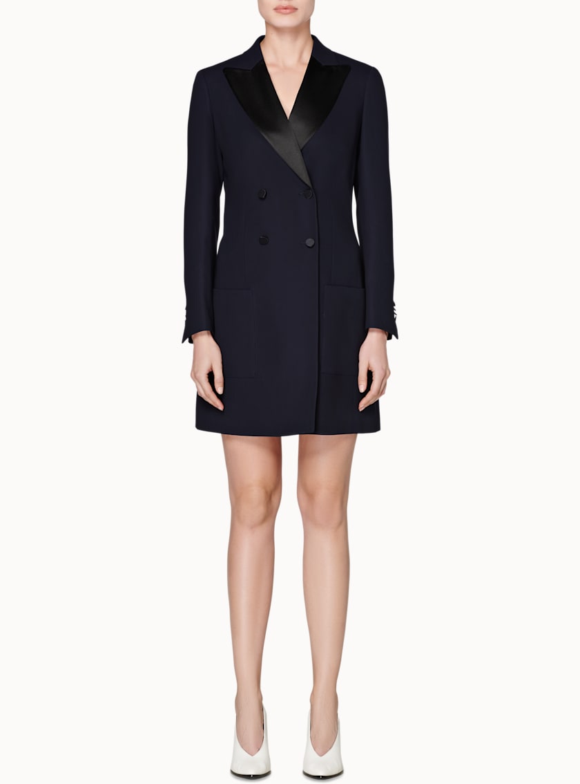 Cyrus Navy Dress