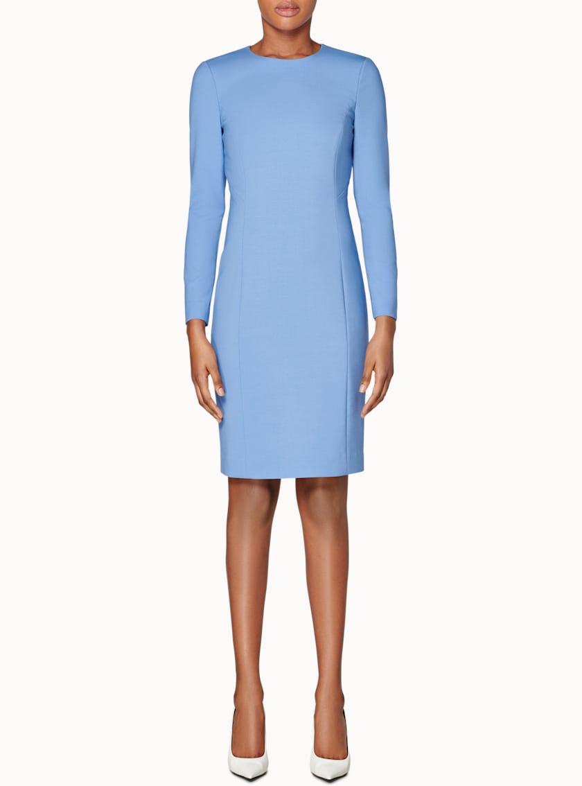 Carly Light Blue Bodycon Dress