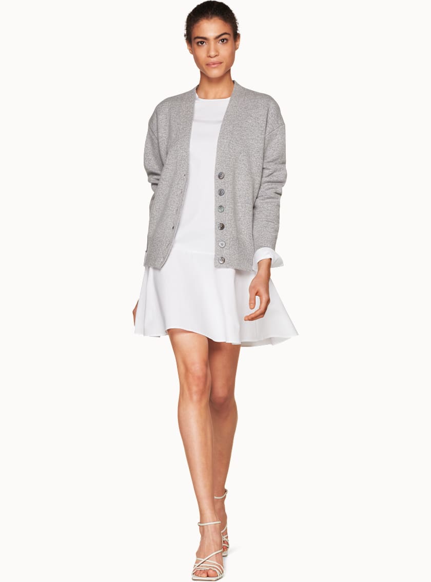 Dylan White Shirt Dress