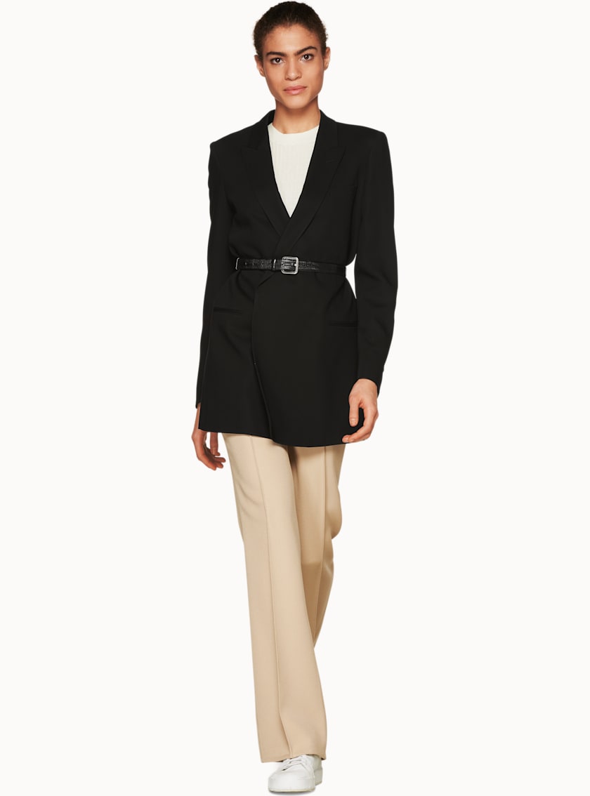 Tory Black Belted Jacket