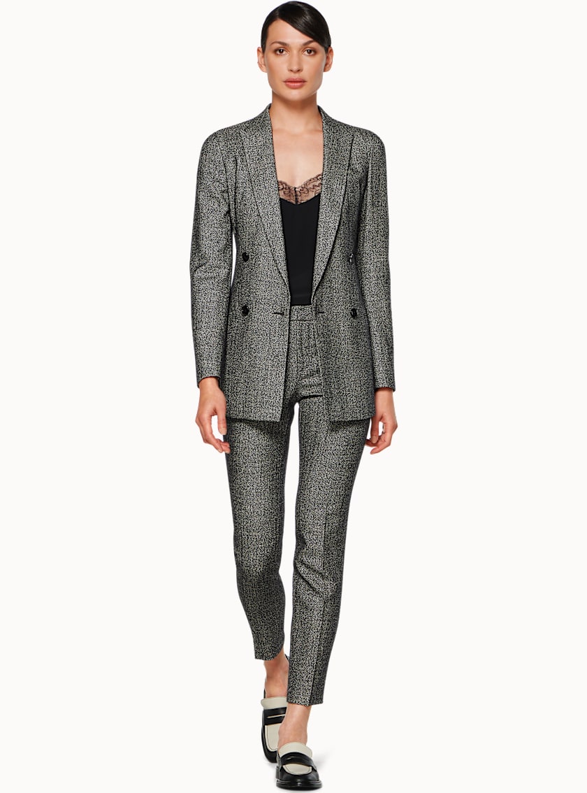 Joss Black & White Suit