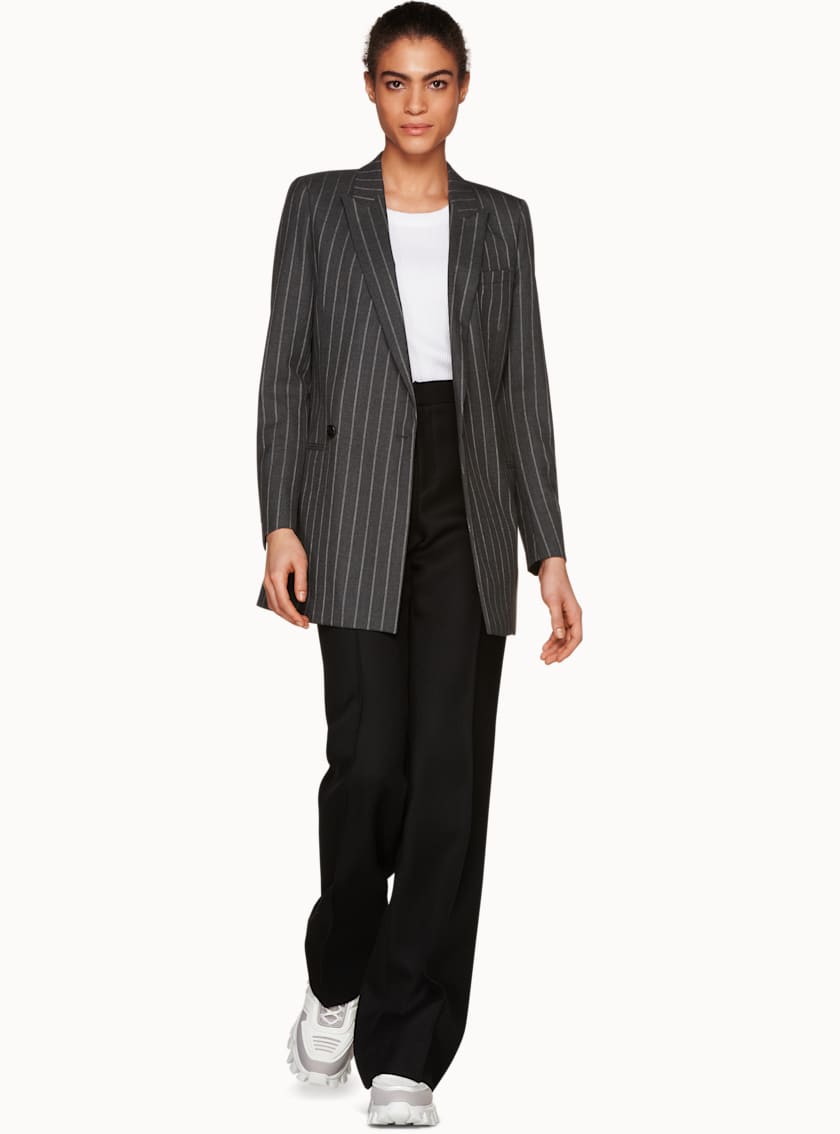Tory Grey Striped Suit