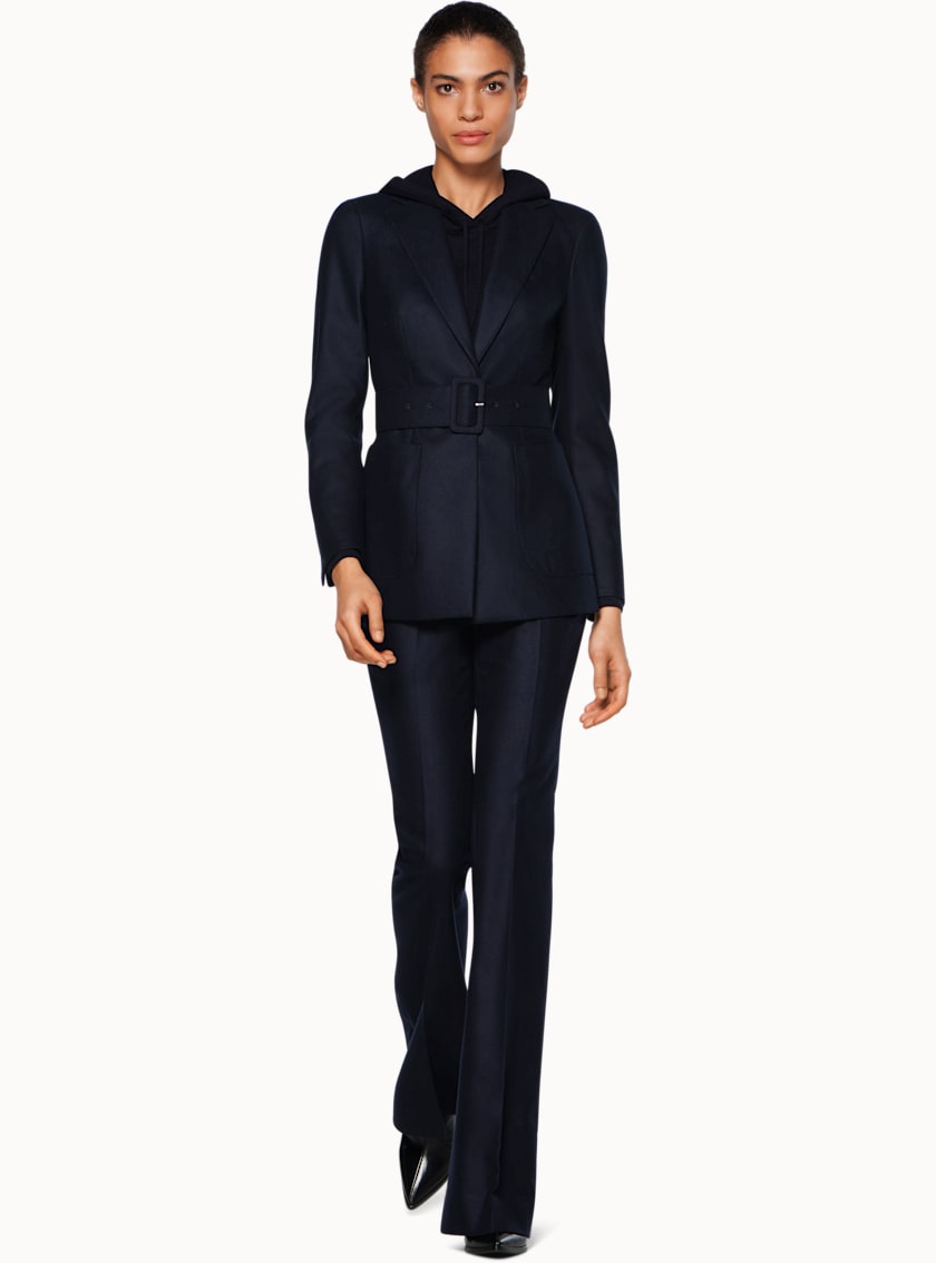 Cameron Navy Belted Suit