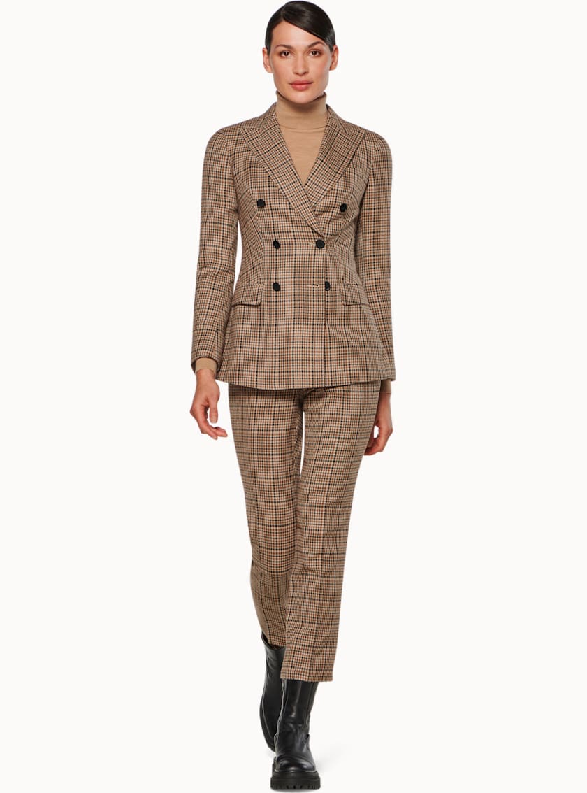 Cameron Brown Houndstooth Suit