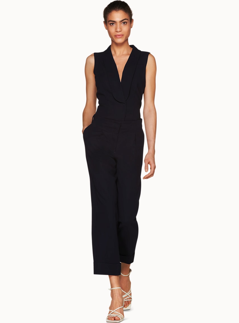 Jasper Navy Jumpsuit