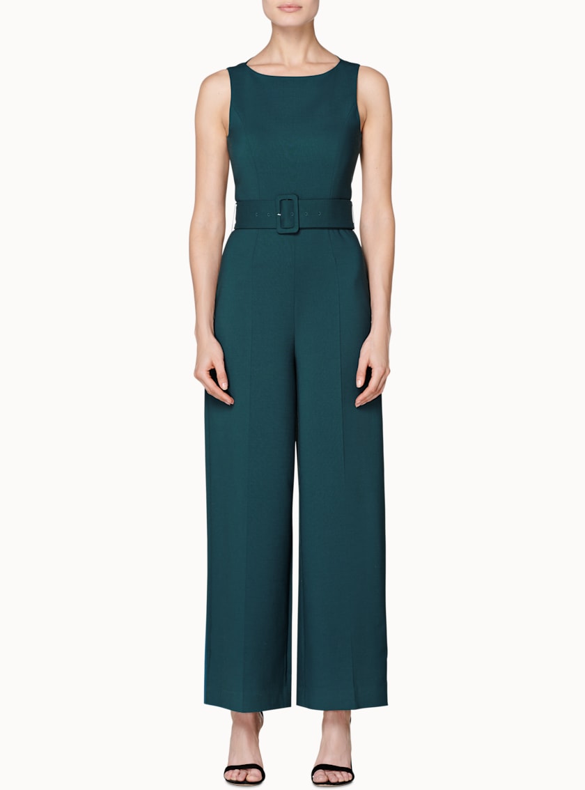 Dustin Teal Jumpsuit