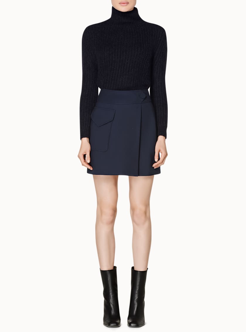 Stevie Navy Turtleneck