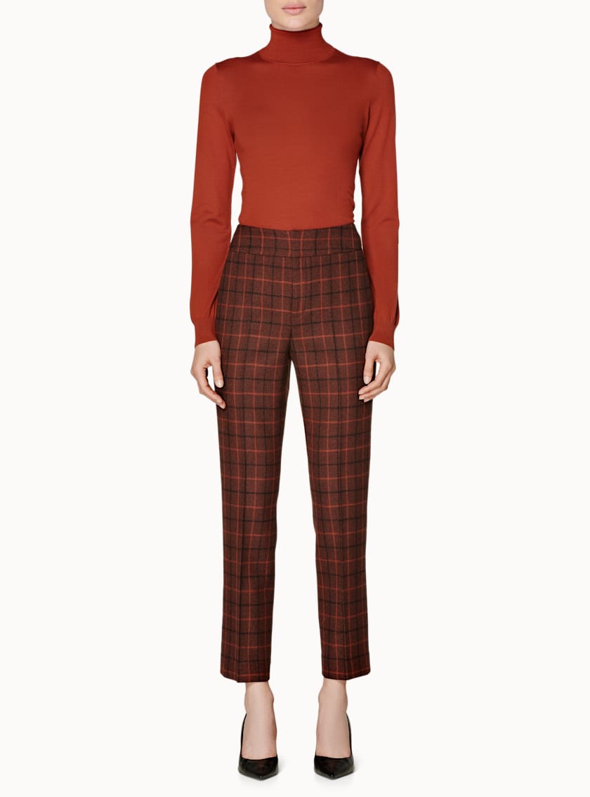 Hunter Orange Turtleneck