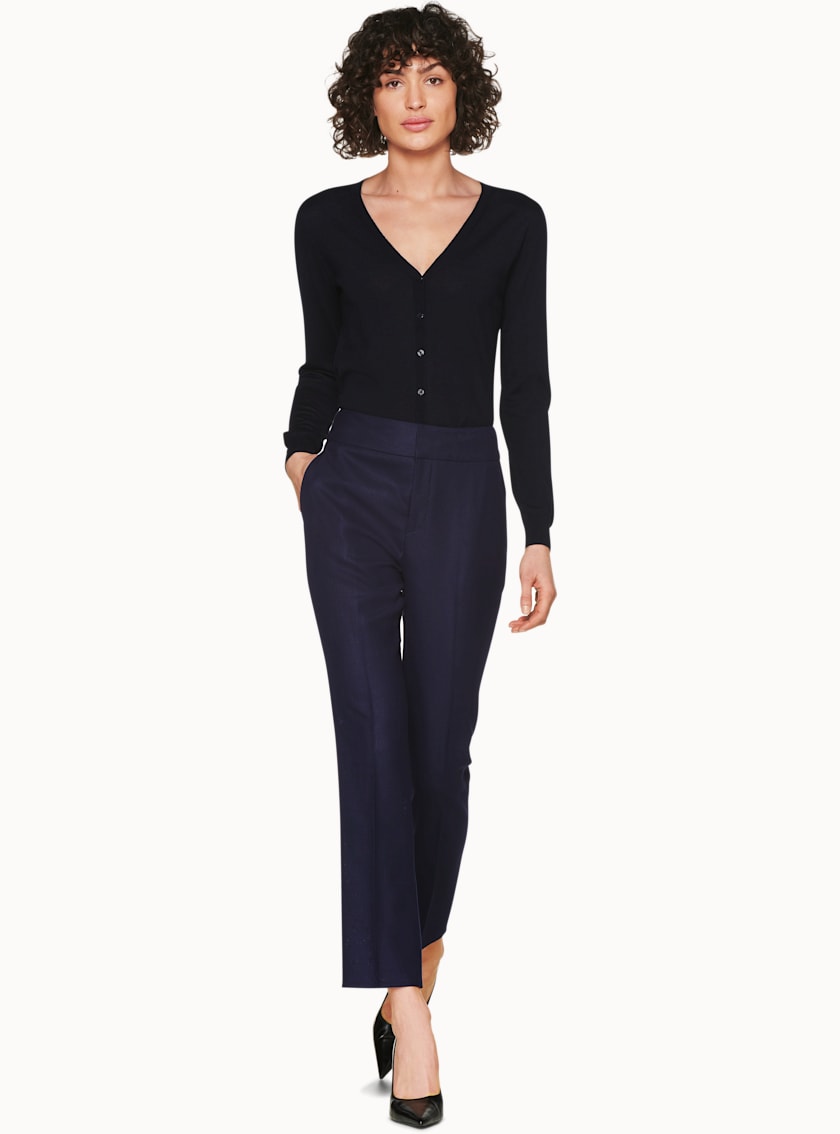 Donna Navy Cardigan