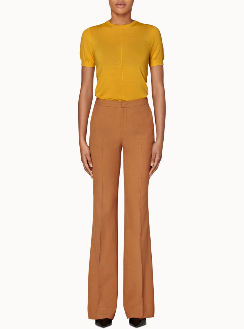 Bodil Yellow Crew Neck