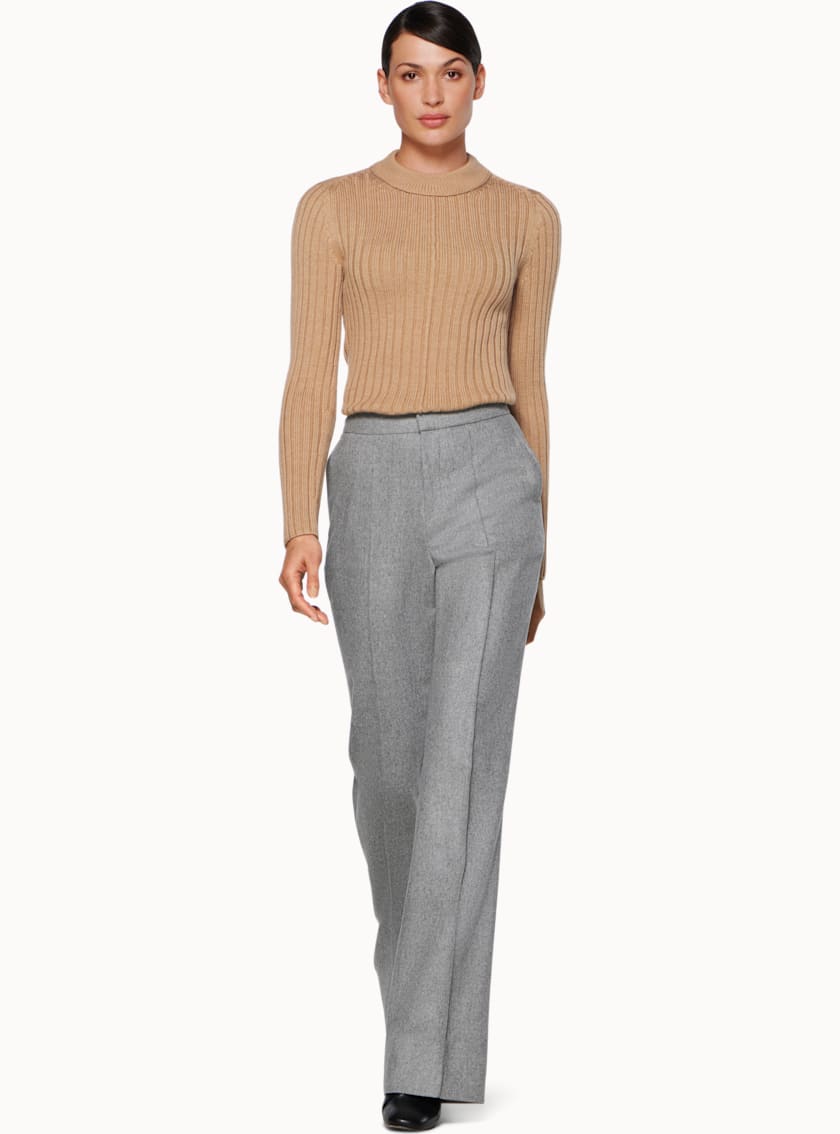 Elfin Camel Mock Neck