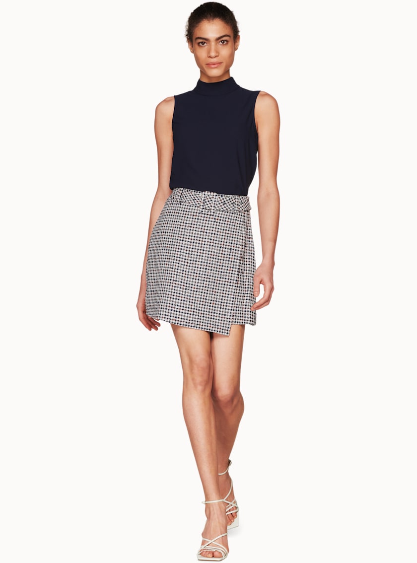 Georgie Navy Top