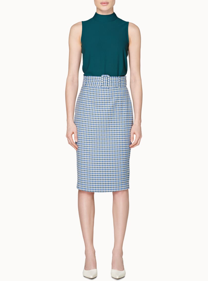 Georgie Teal Top