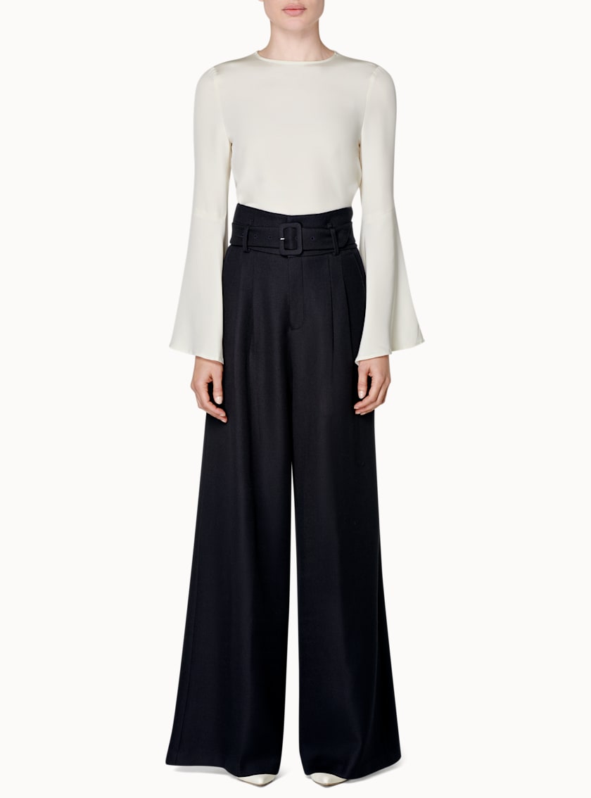 Dew Off White Silk Top