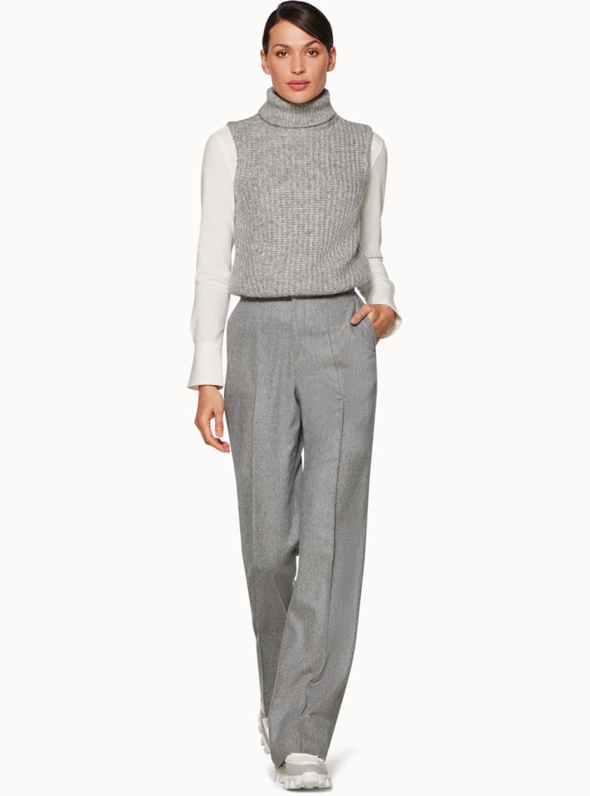 Ally Light Grey Trousers