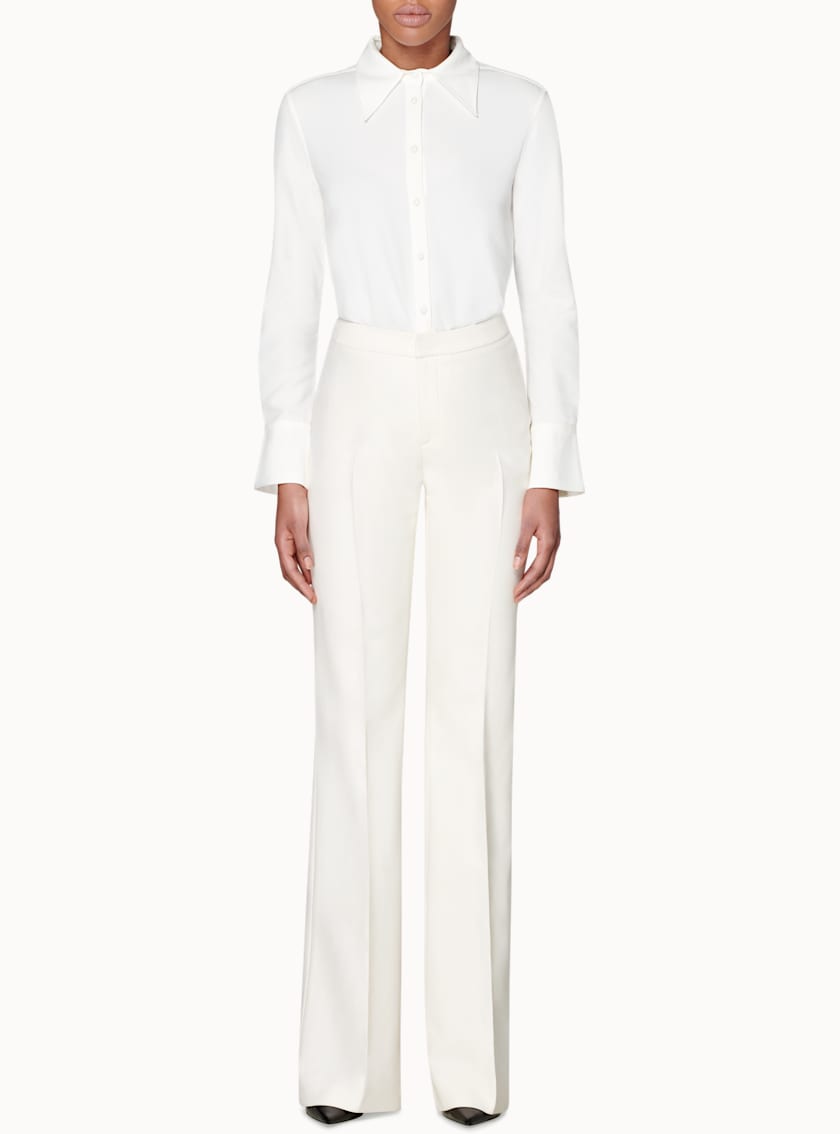 Robin Off White Trousers