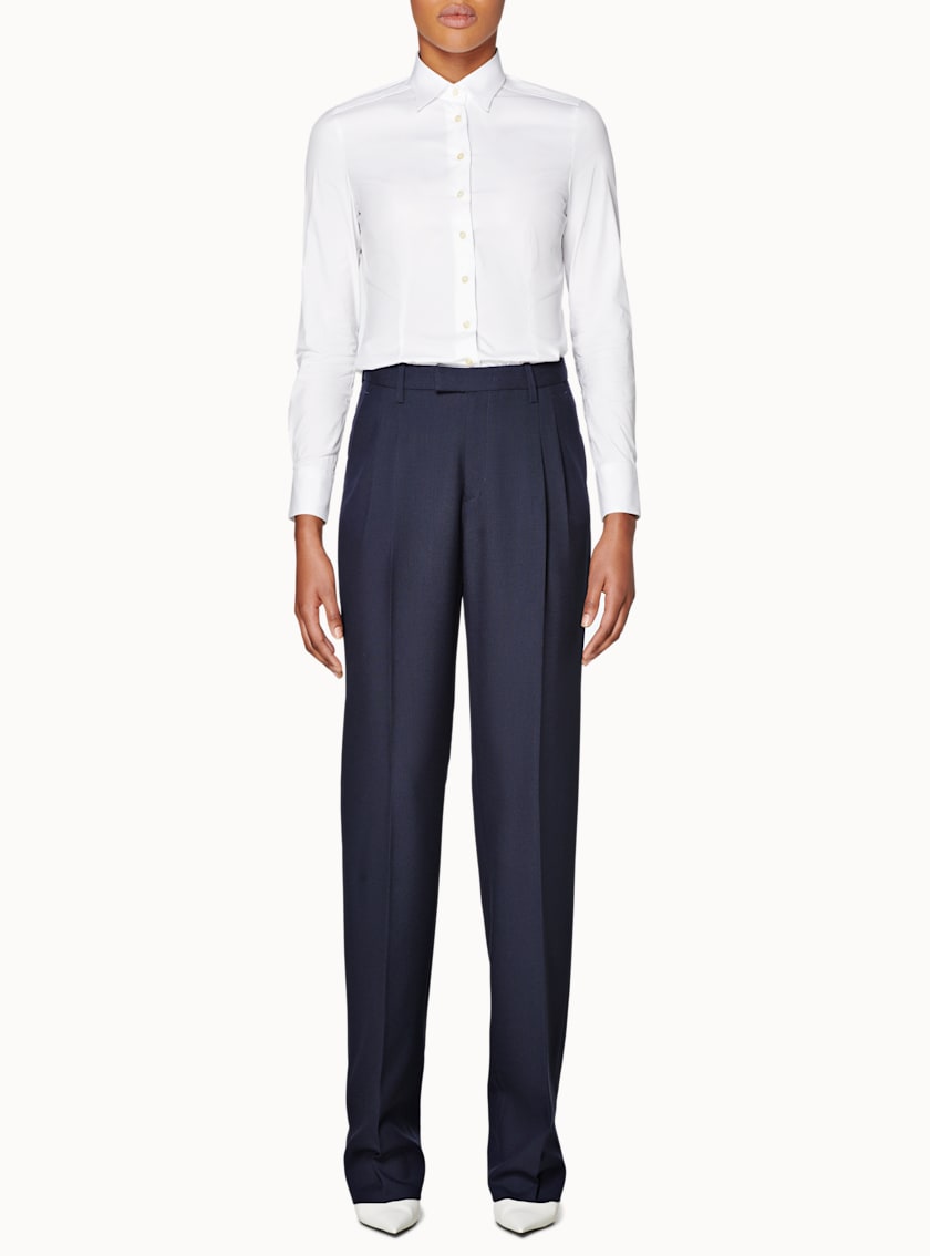 Ally Navy Trousers