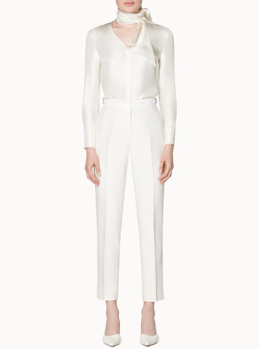 Ice White Trousers