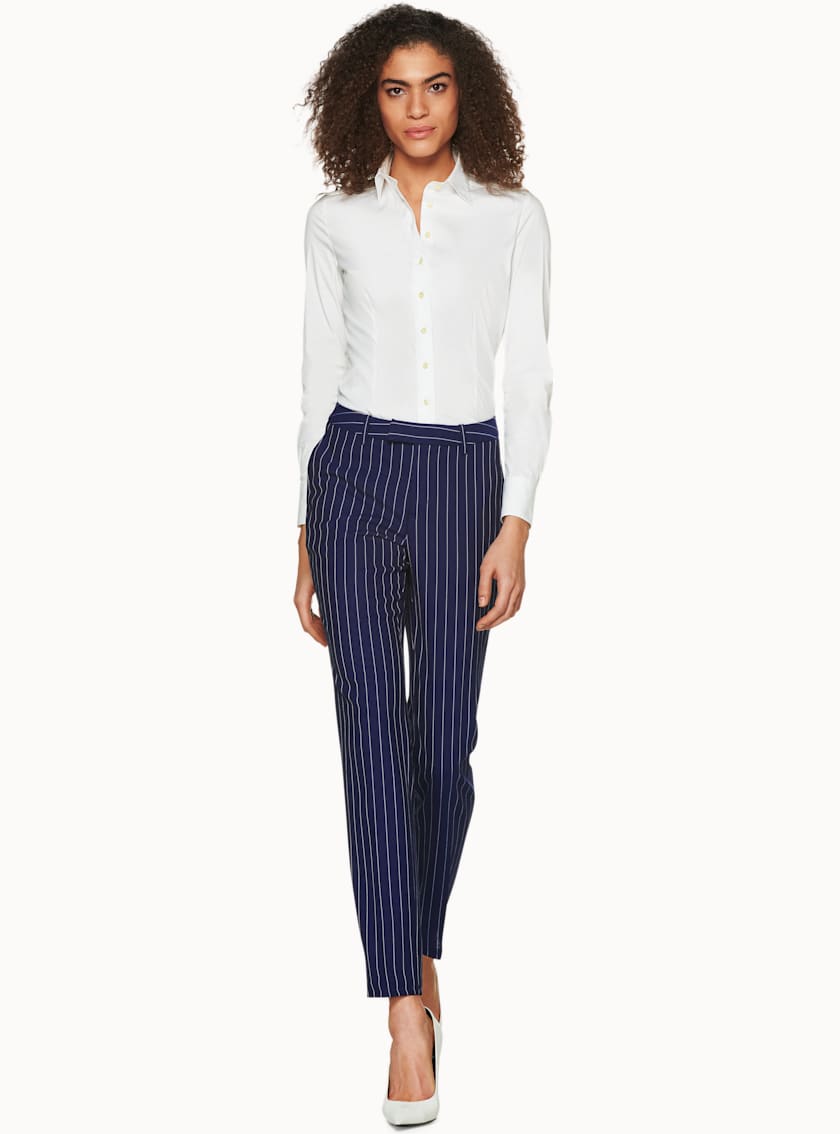 Robin Blue Striped Trousers