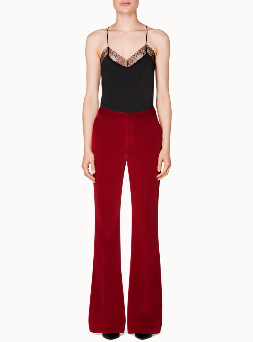 Ally Red Trousers