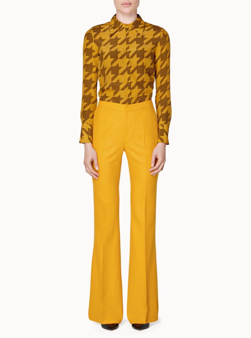 Robin Yellow Flared Trousers