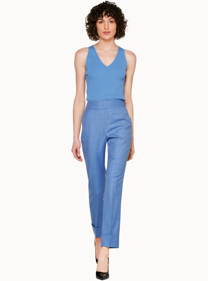 Lane Light Blue Trousers