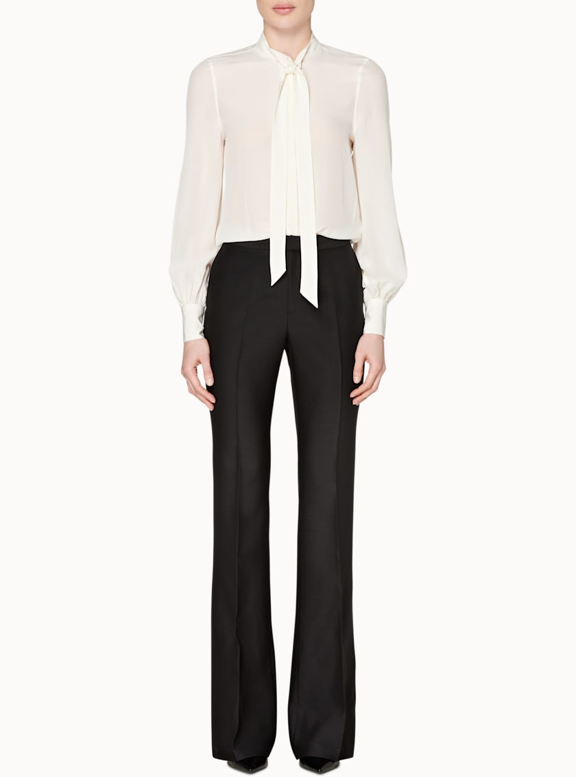 Robin Black Flared Trousers