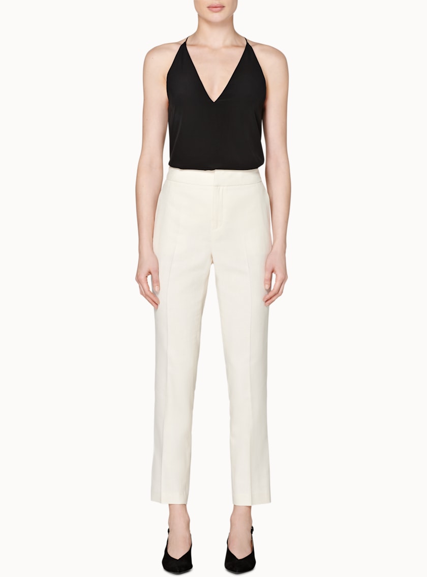 Lane Off White Trousers