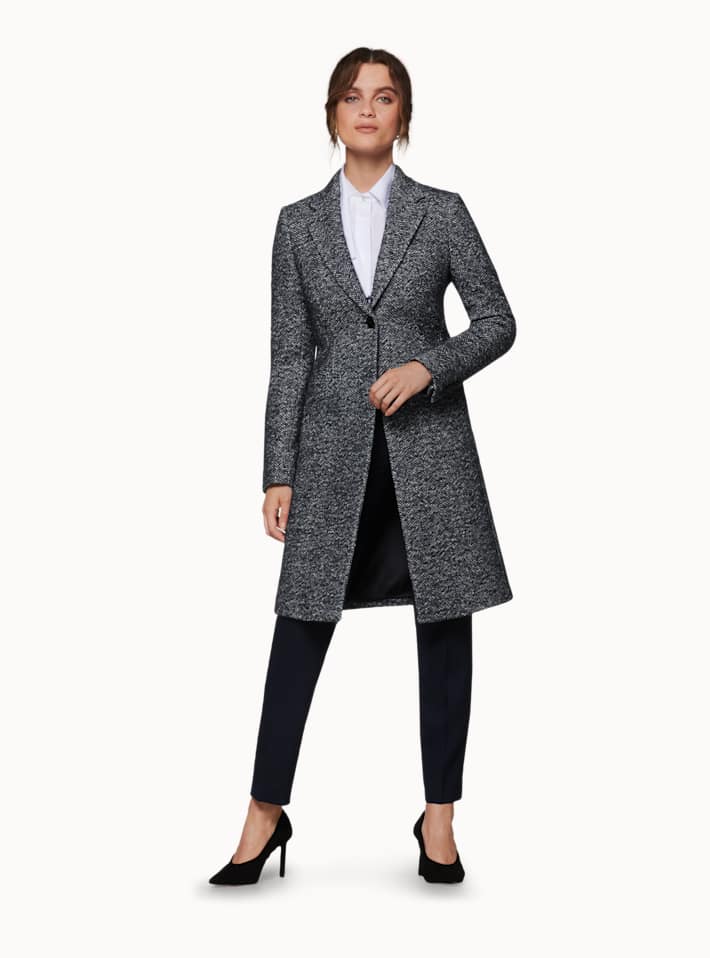Lauren Blue Herringbone