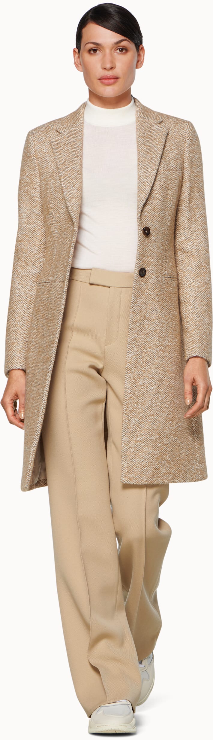 Lauren Camel Herringbone