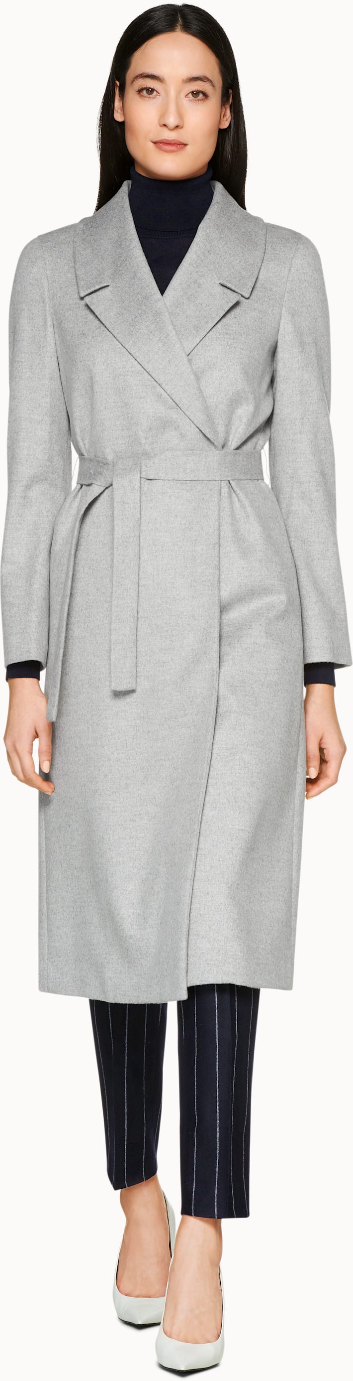 Blake Light Grey Overcoat