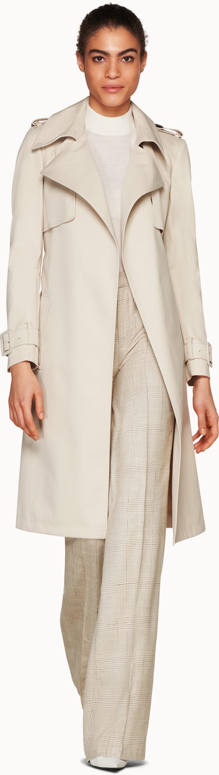 Dwight Beige Trench Coat