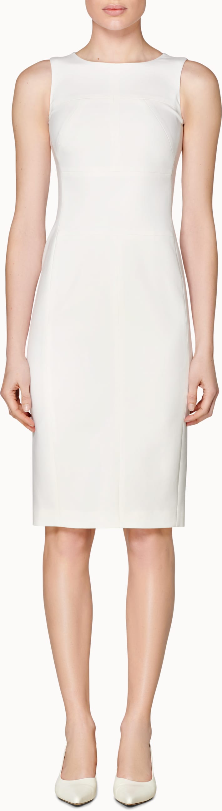 Copal White Dress