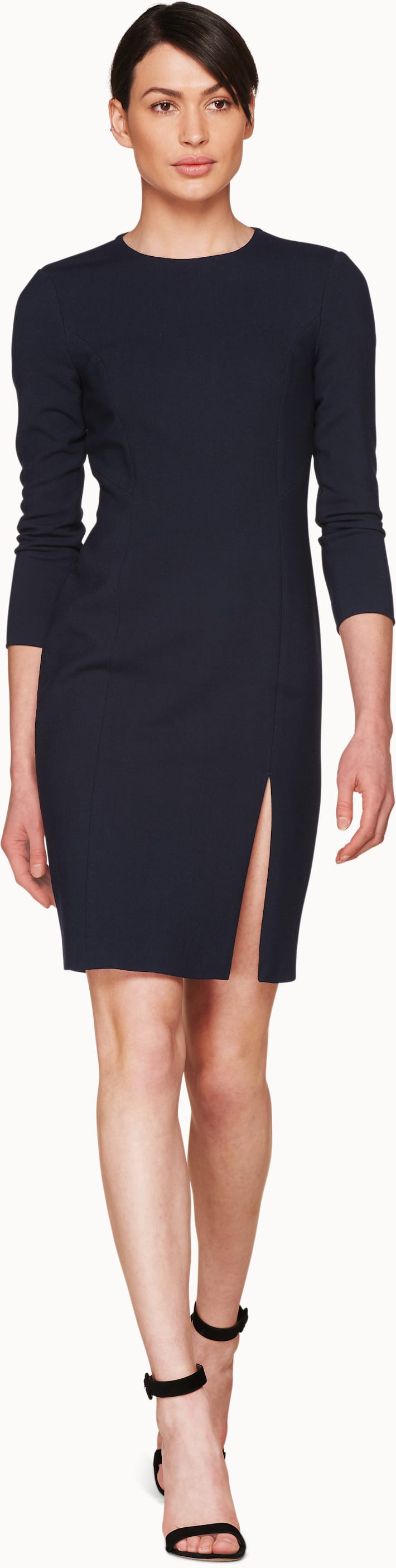 Asia Navy Dress