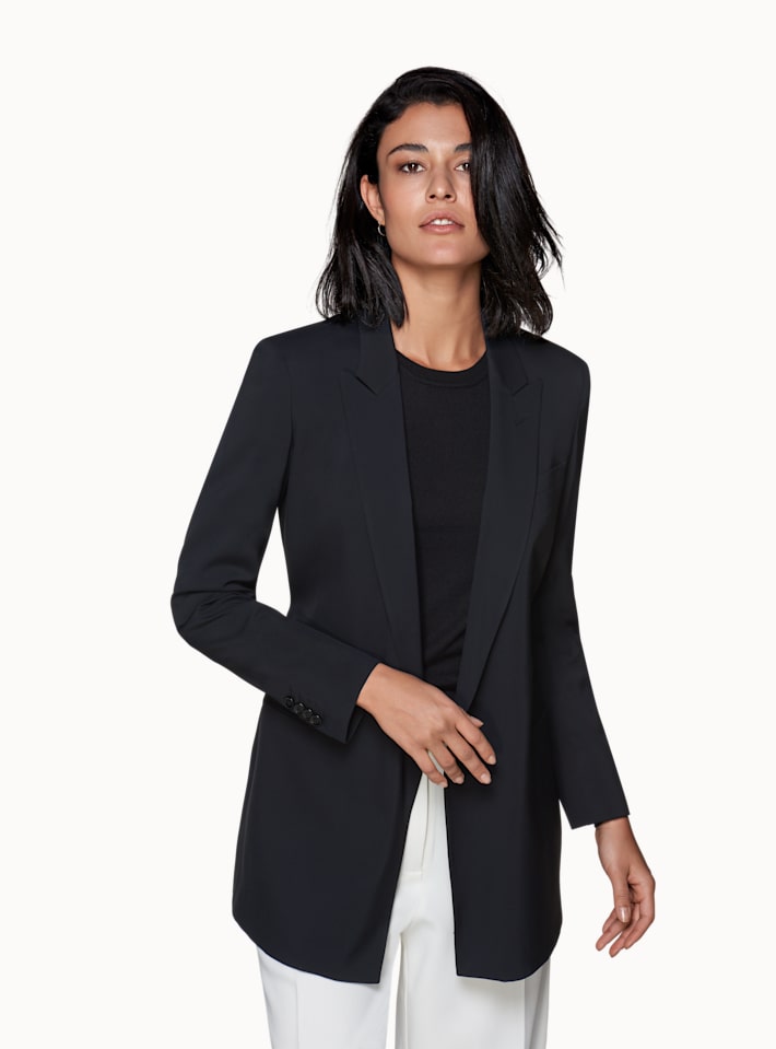Tory Black Belted Jacket