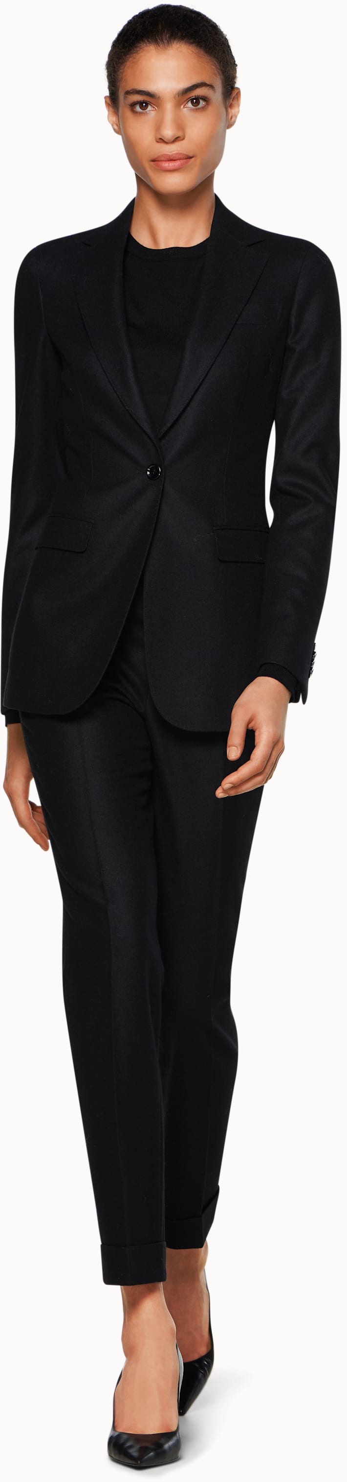 Cameron Black Suit