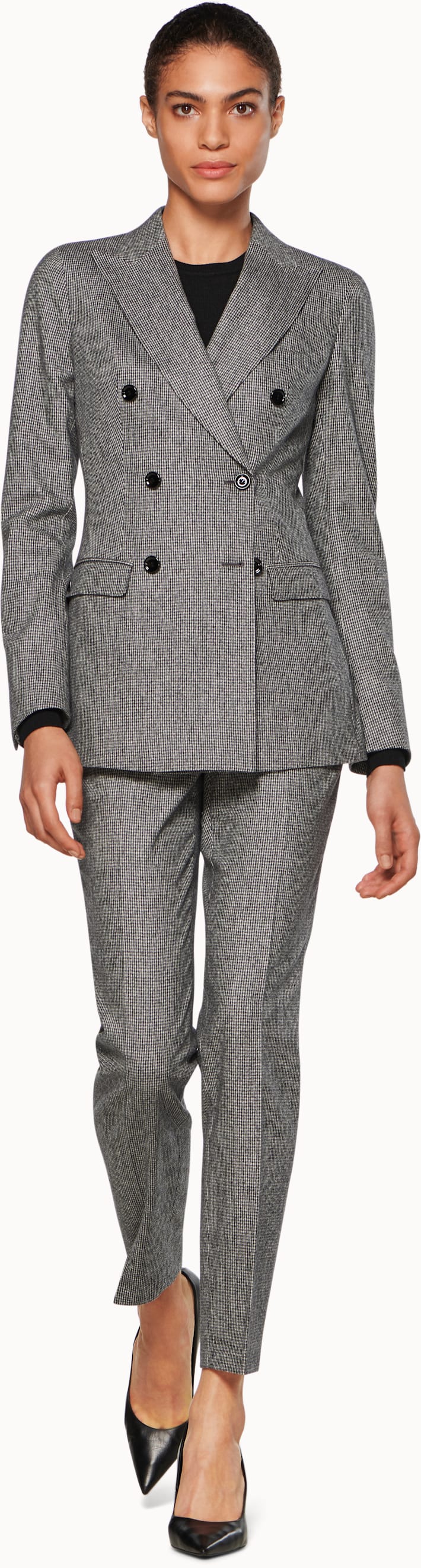 Cameron Grey Houndstooth Suit