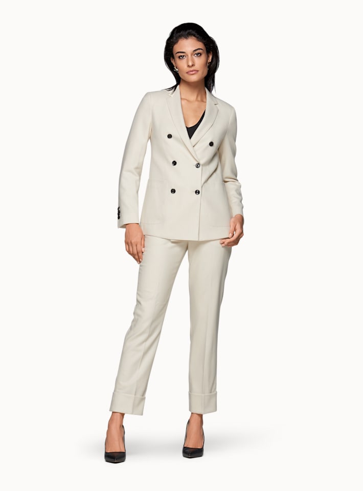 Joss Off White Suit