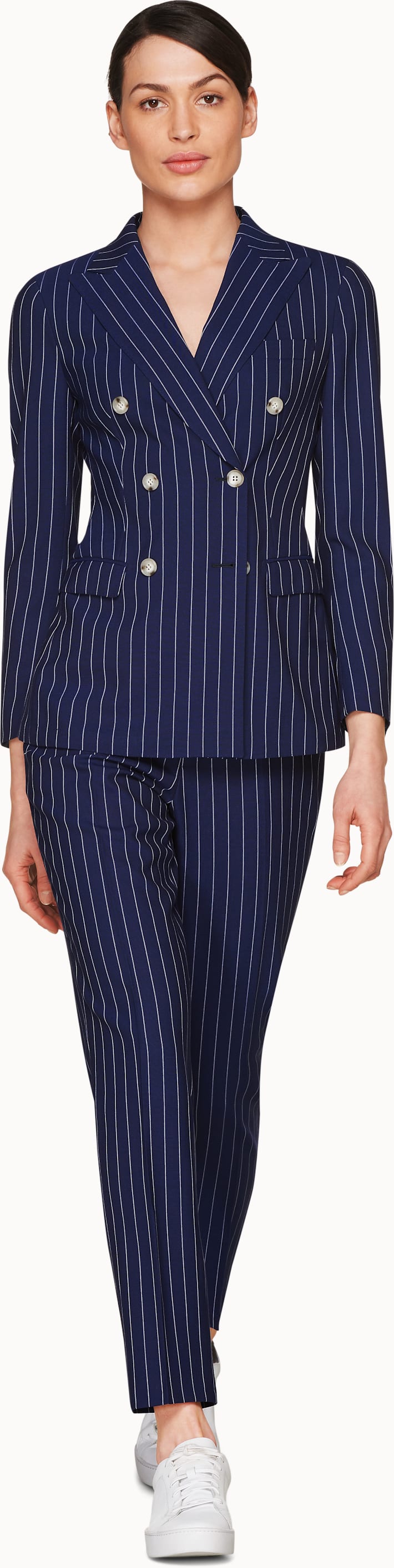 Cameron Navy Striped Jacket
