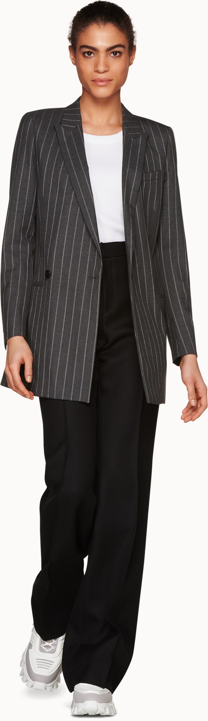 Tory Grey Striped Jacket