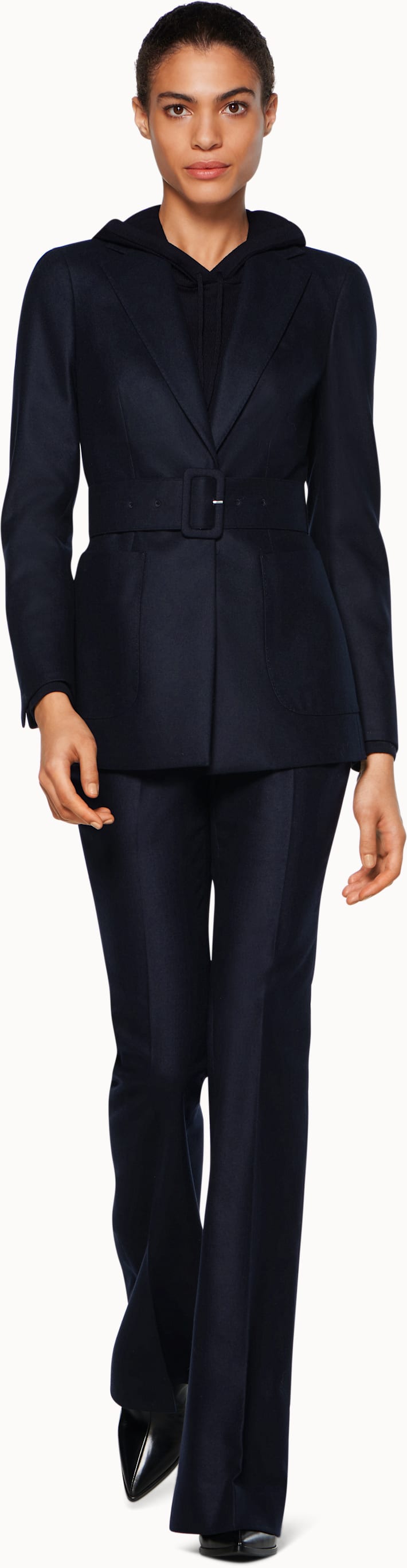 Cameron Navy Belted Suit