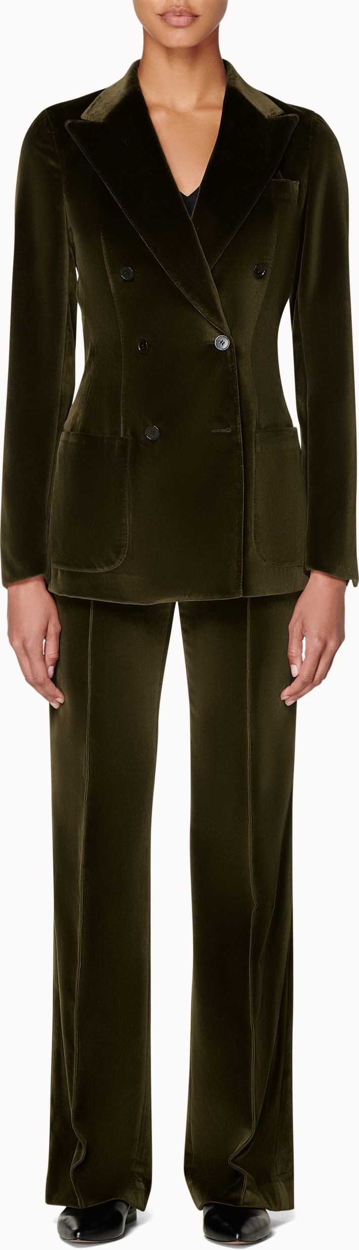 Joss Green Velvet Suit