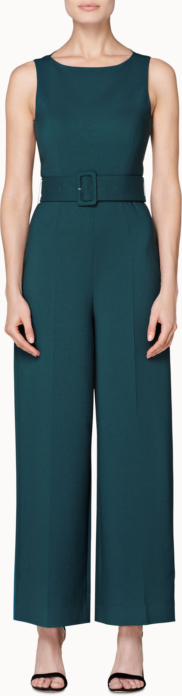 Dustin Teal Jumpsuit