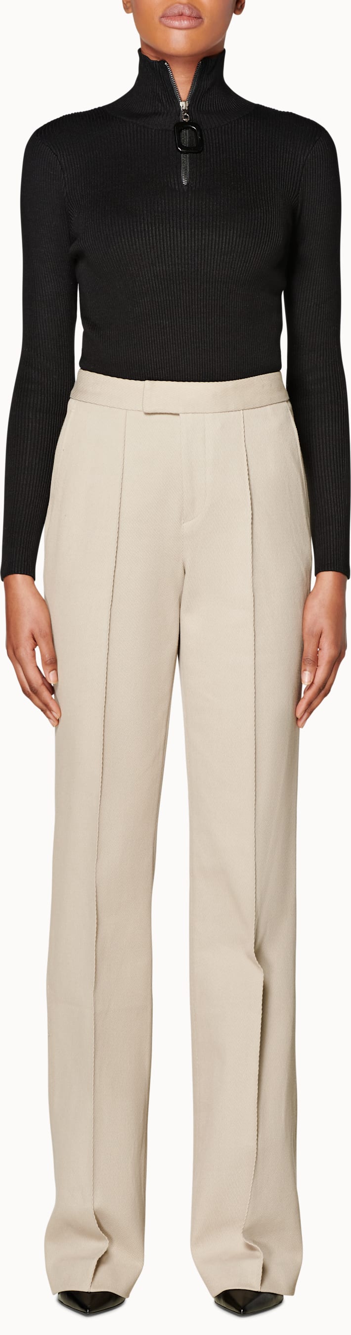 Claude Black Turtleneck