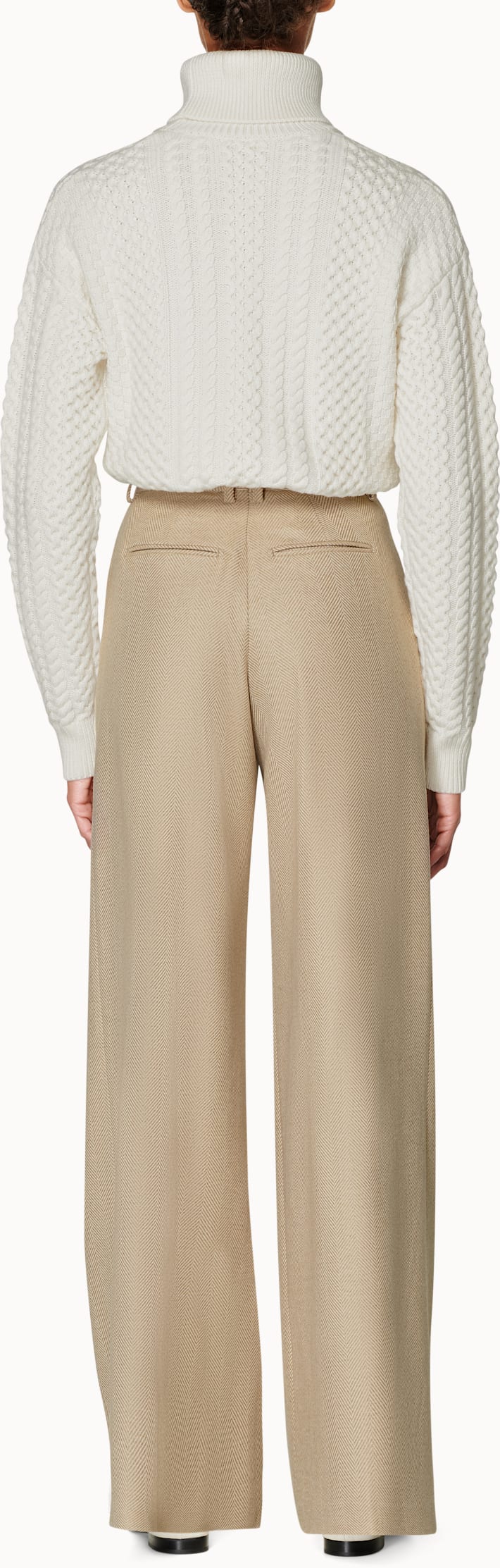 Charm Off White Turtleneck
